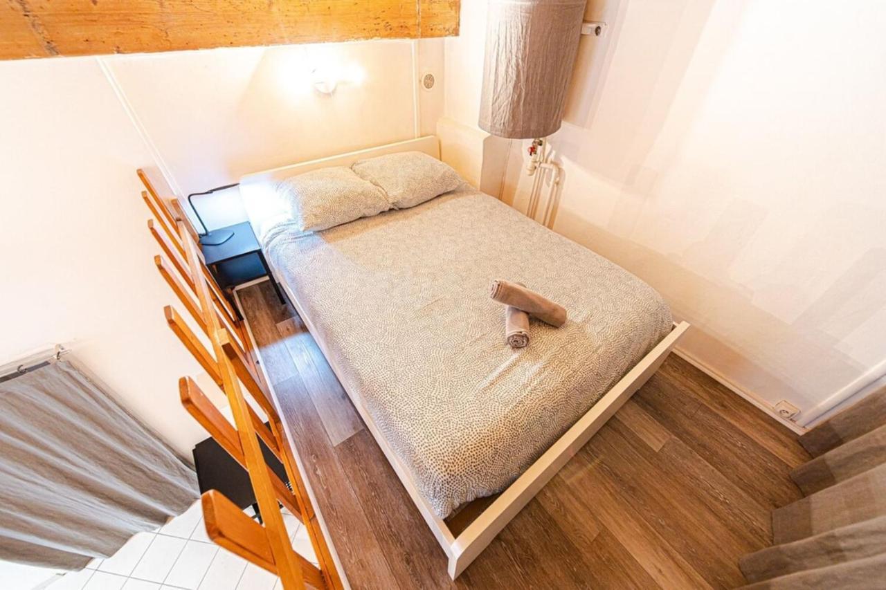 Ferienwohnung Studio Capponi-2 Pers-Terreaux-Croix Rousse Lyon Exterior foto