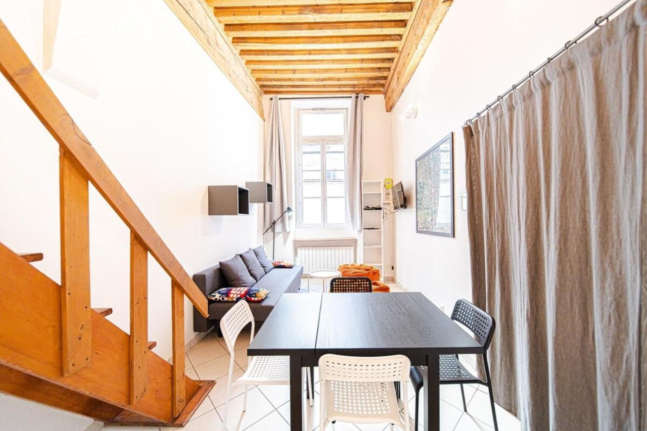 Ferienwohnung Studio Capponi-2 Pers-Terreaux-Croix Rousse Lyon Exterior foto